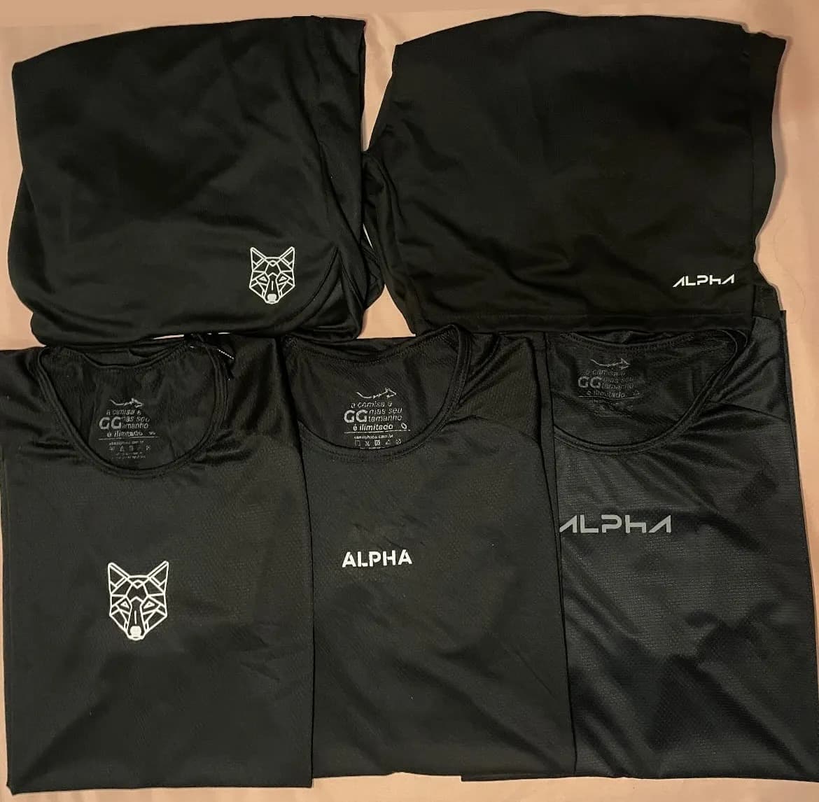 Alpha Kit All 3 Camisetas 2 Bermudas