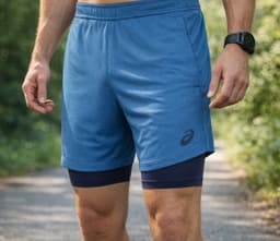 ASICS Bermuda Malha 2 em 1