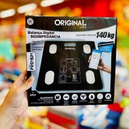 Balança Digital Bioimpedância Bluetooth