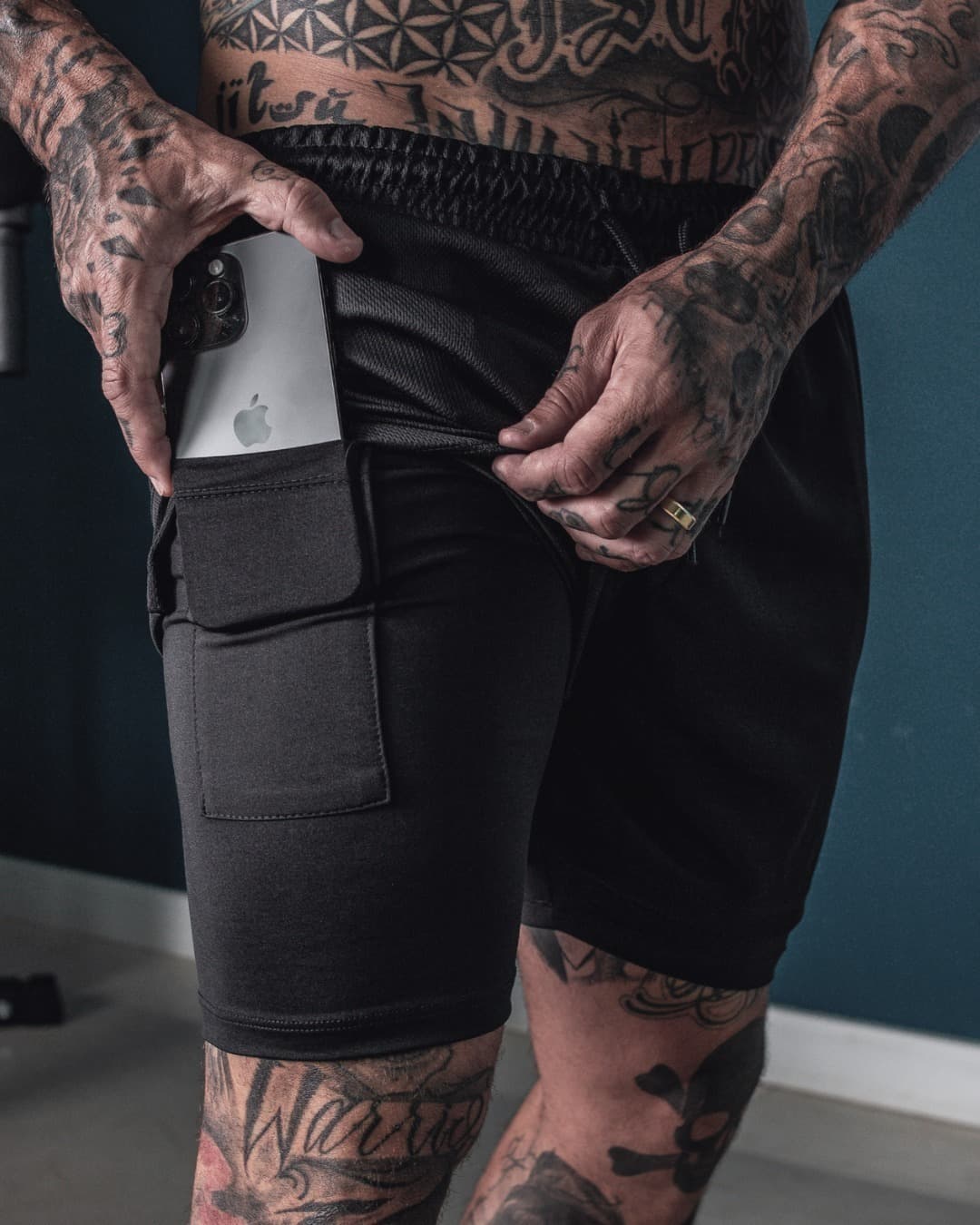 Bermuda Compressão 2 em 1