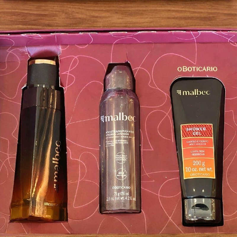 Boticário Malbec Kit