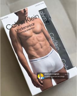 Calvin Klein Cuecas Low Rise Trunk