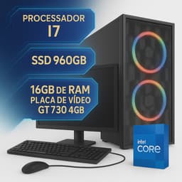 Computador Gamer i7 16GB 960GB