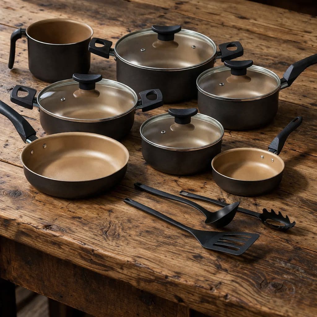 Conjunto Panelas Antiaderente 10 Peças