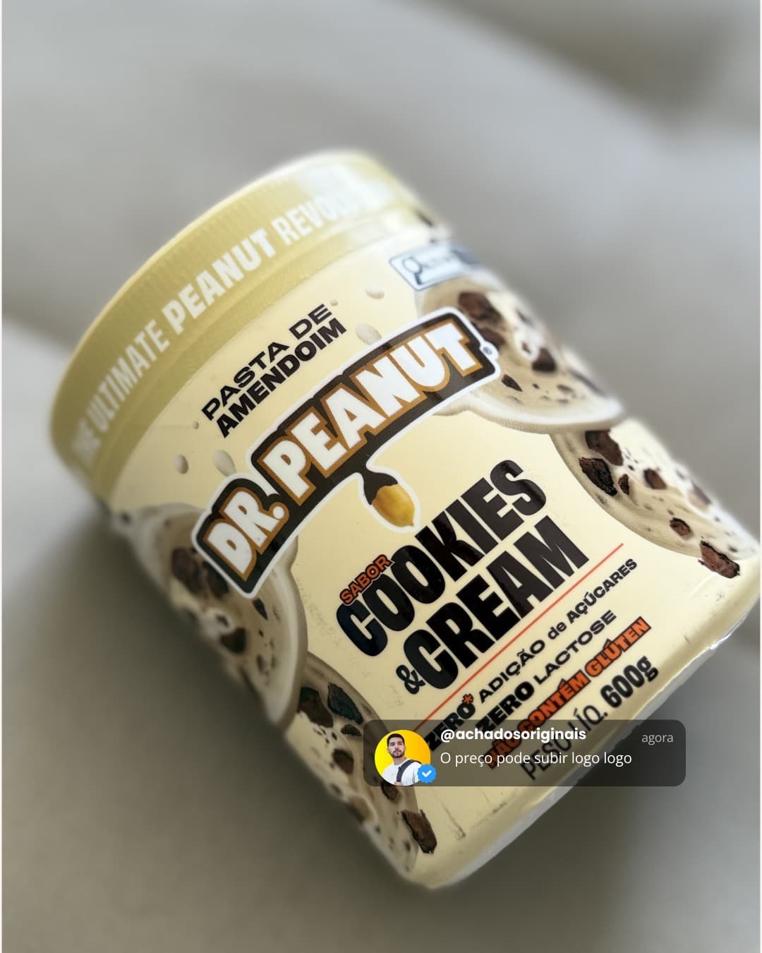 Dr. Peanut Pasta de Amendoim 600g