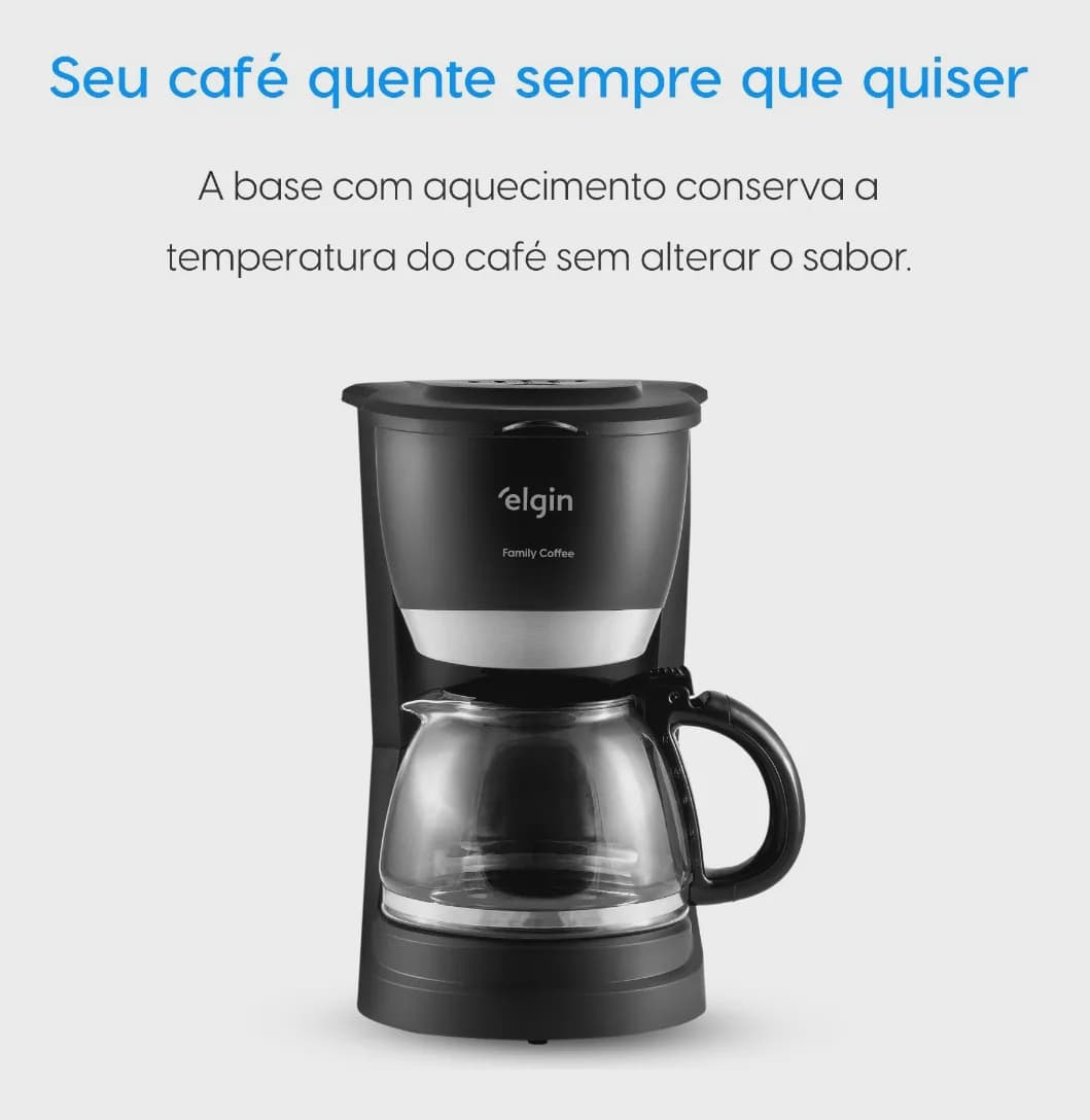 Elgin Cafeteira Elétrica 30 Xícaras