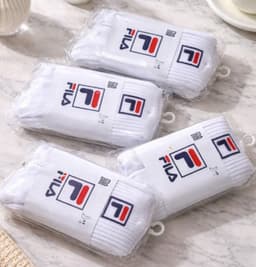 Fila Kit Meias Cano Médio 6 Pares