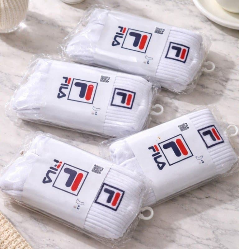 Fila Kit Meias Cano Médio 6 Pares