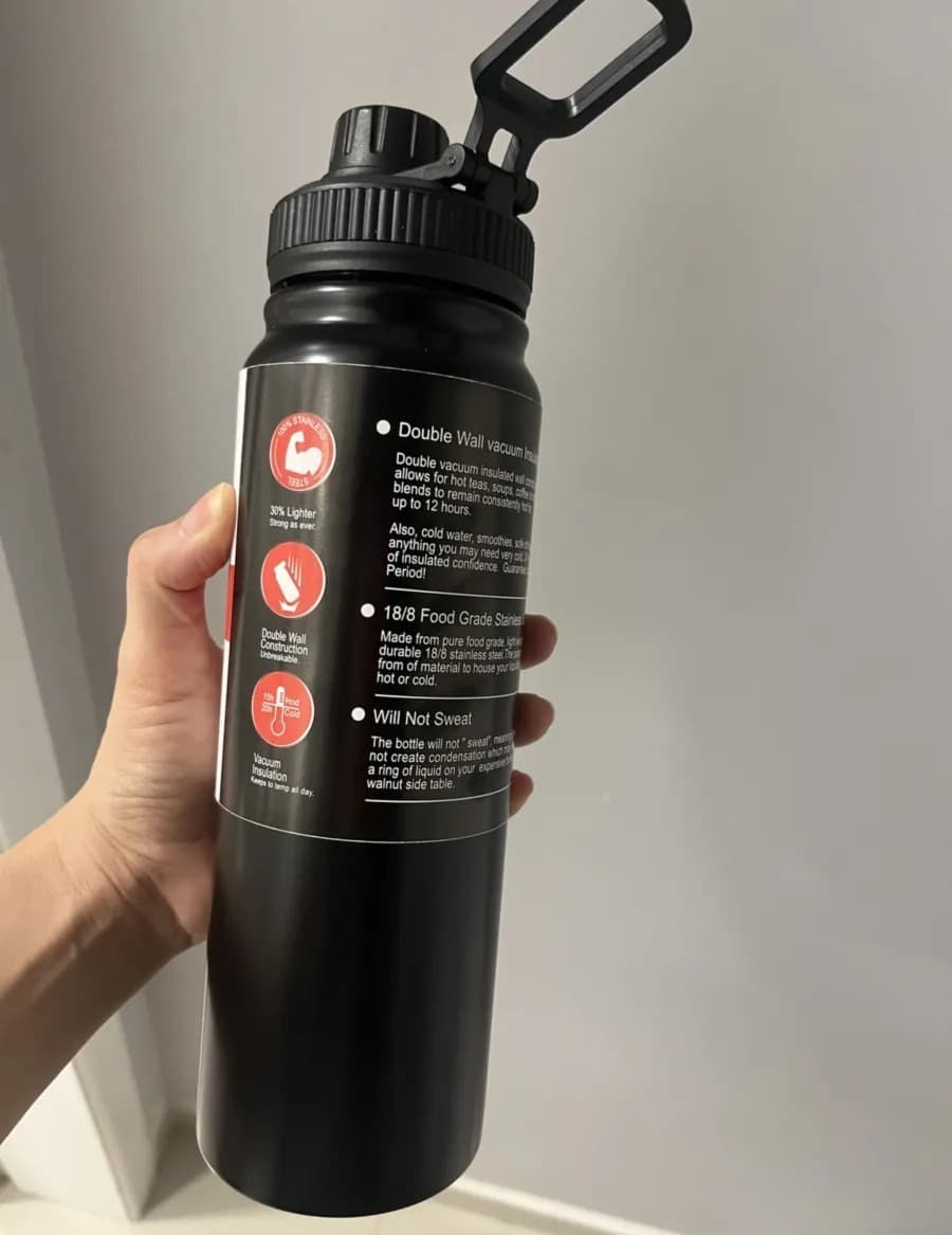 Garrafa Térmica 800ml Inox