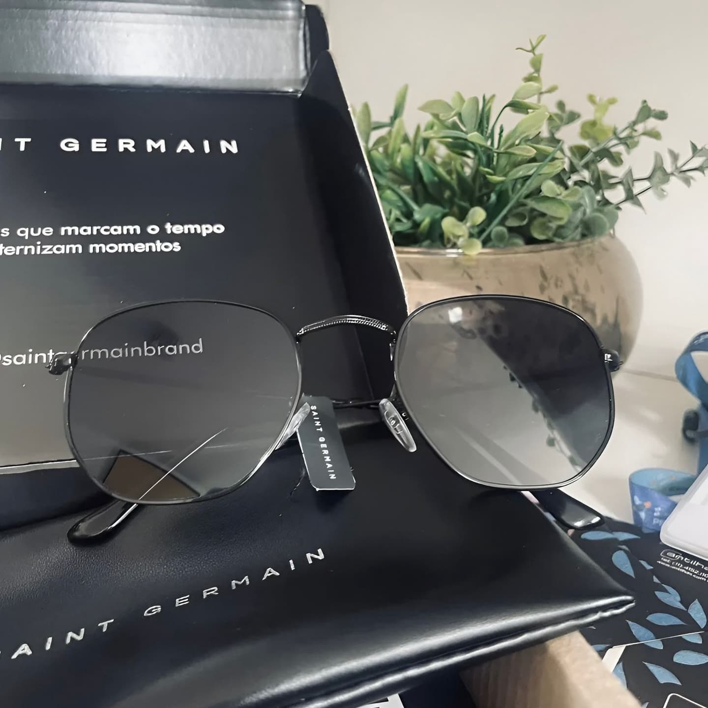 Harbor Óculos De Sol Hexagonal