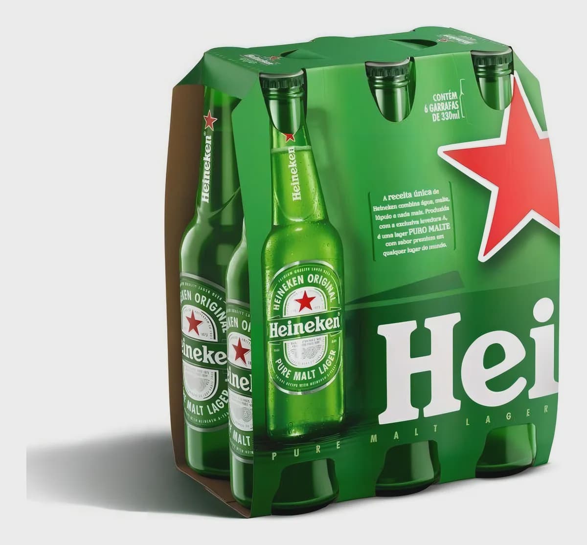 Heineken Cerveja Premium Long Neck 330ml