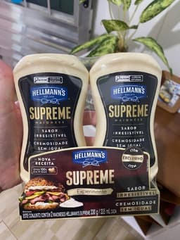 Hellmann's Maionese Supreme Squeeze 330g