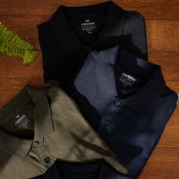 Hering Kit 2 Camisas Polo Básicas