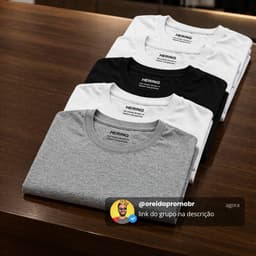 Hering Kit 5 Camisetas Slim