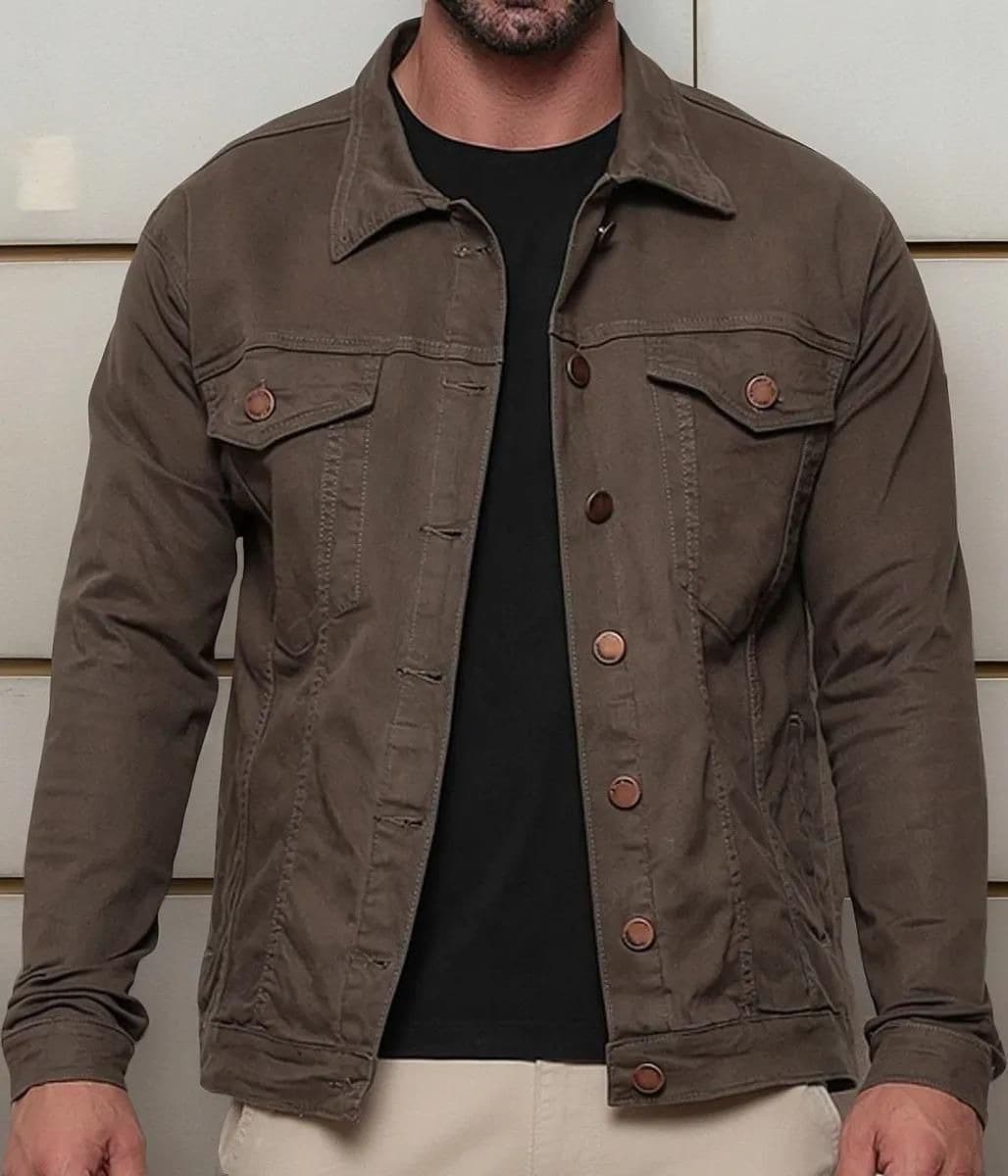 Jaqueta Sarja 4 Bolsos