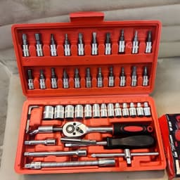 Jogo De Soquete 46 Peças