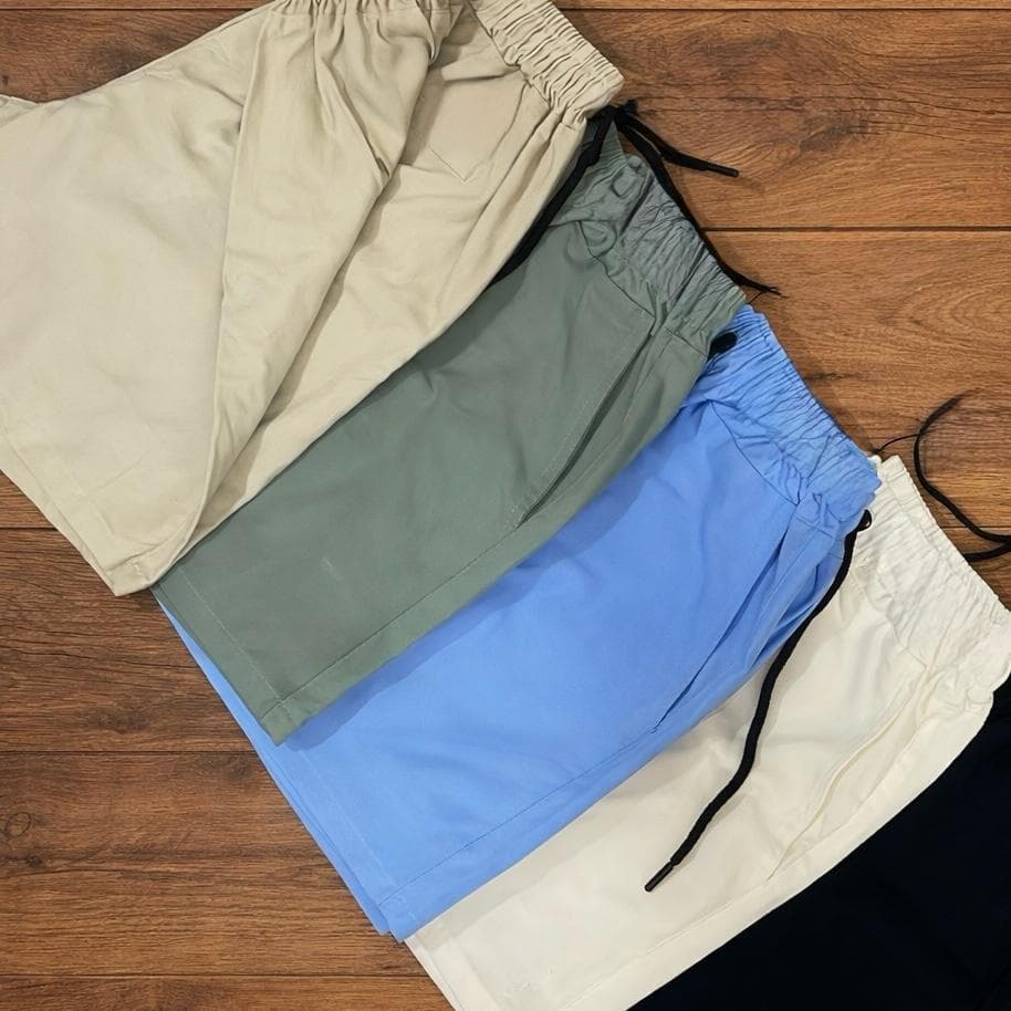 Kit 3 Bermuda Sarja Colorida Premium