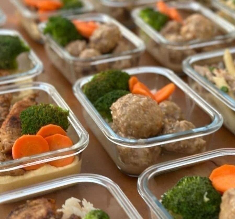 Kit Potes Vidro Hermético 640ml