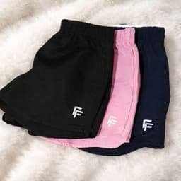 Kit Short Tactel Feminino