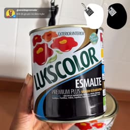 Lukscolor Tinta Esmalte Brilhante 900ml