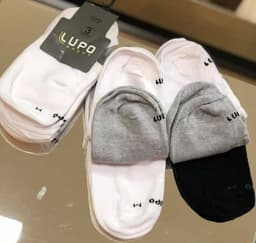 Lupo Meias Algodão Kit 6 Pares