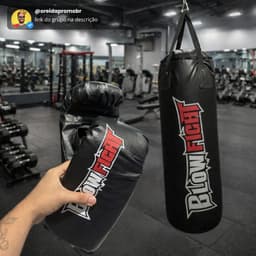 Luva Bate Saco 90cm Profissional