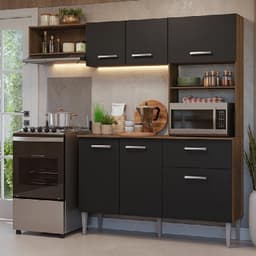 Madesa Armário de Cozinha Compacta 196cm