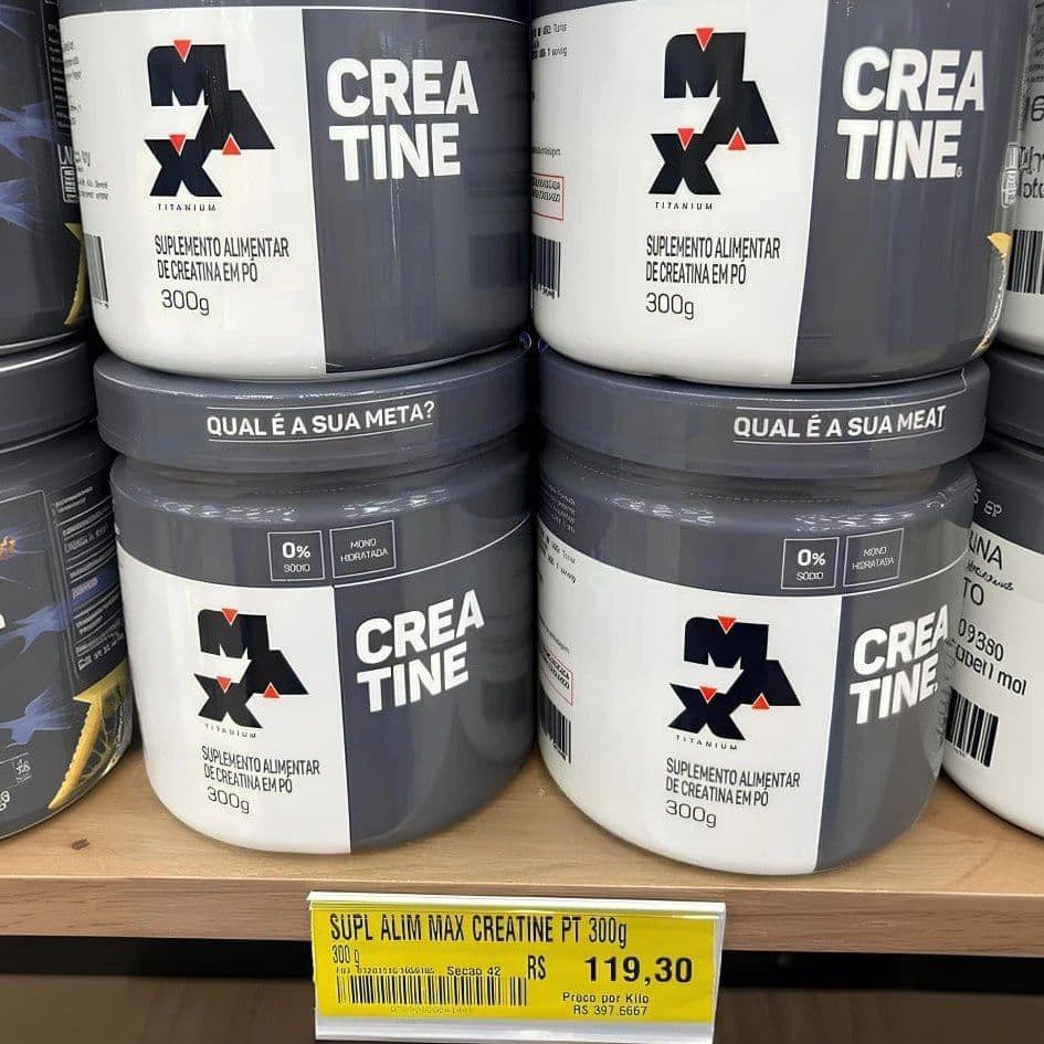 Max Titanium Creatina Monohidratada 300g