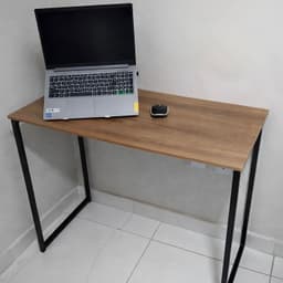Mesa Escrivaninha Industrial Aço MDF