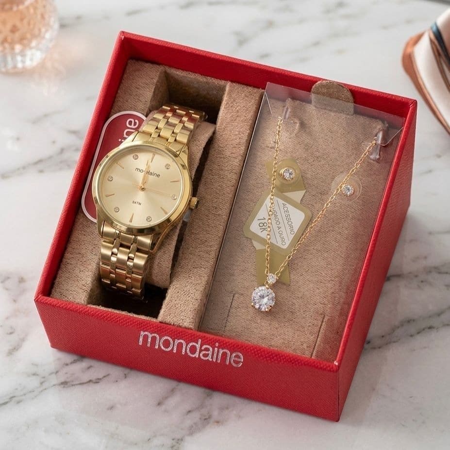 Mondaine Kit Relógio