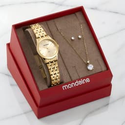 Mondaine Kit Relógio Feminino
