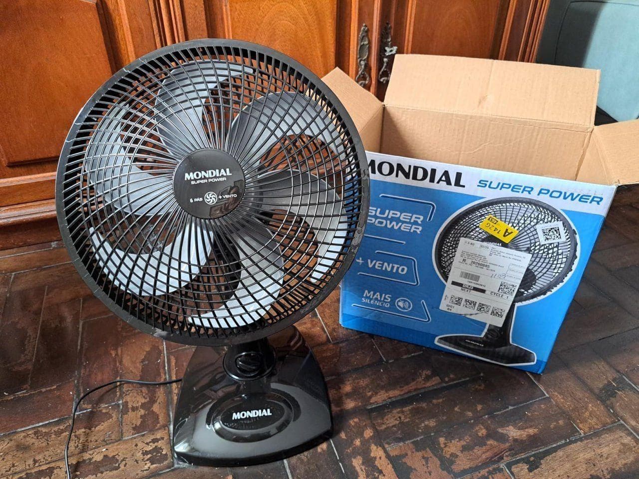 Mondial Ventilador de Mesa VSP-30-B 30cm