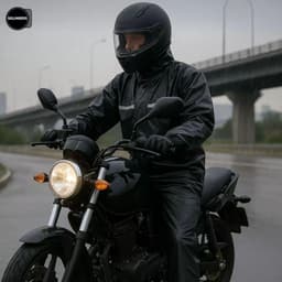 Moto Motoqueiro Capa De Chuva
