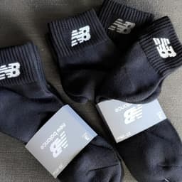 New Balance Kit 3 Meias Cano Longo