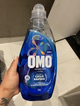 Omo Lava-Roupas Ciclo Rápido 1,4L