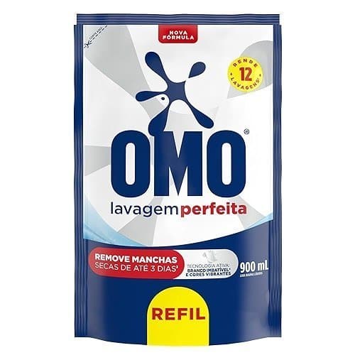 Omo Sabão Líquido Refil 900ml