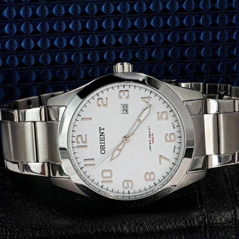 Orient Relógio Prateado