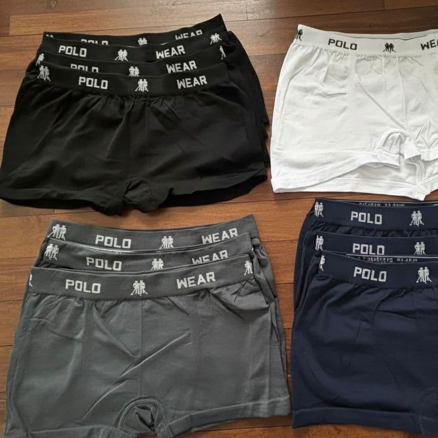 Polo Wear Kit 10 Cuecas Boxer