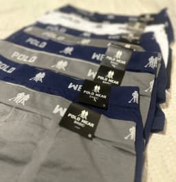 Polo Wear Kit 12 Cuecas Boxer