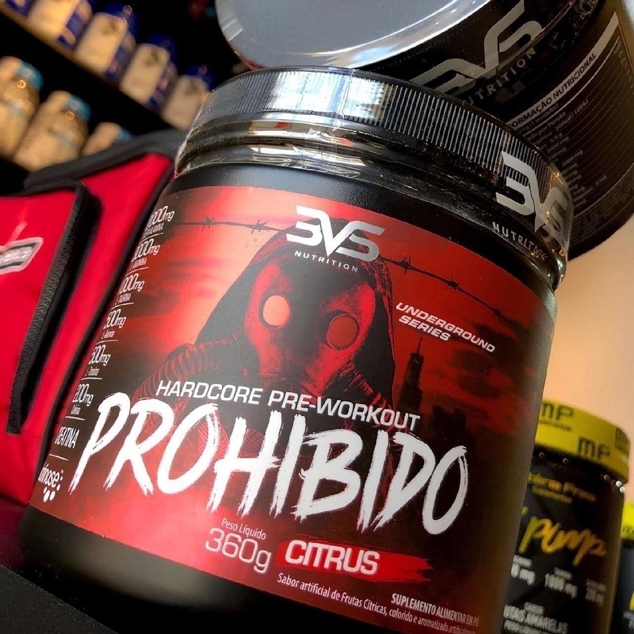 Prohibido Pré Treino 360g