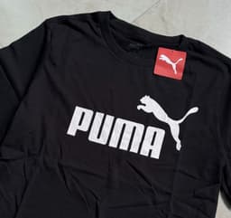 Puma Camiseta Manga Curta ESS Tee Logo
