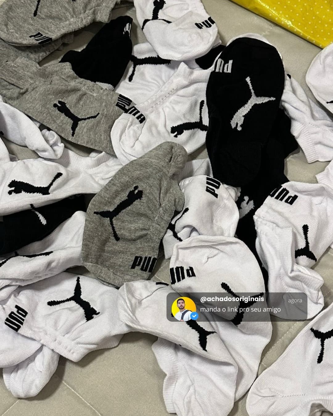 Puma Kit 9 Pares Meias