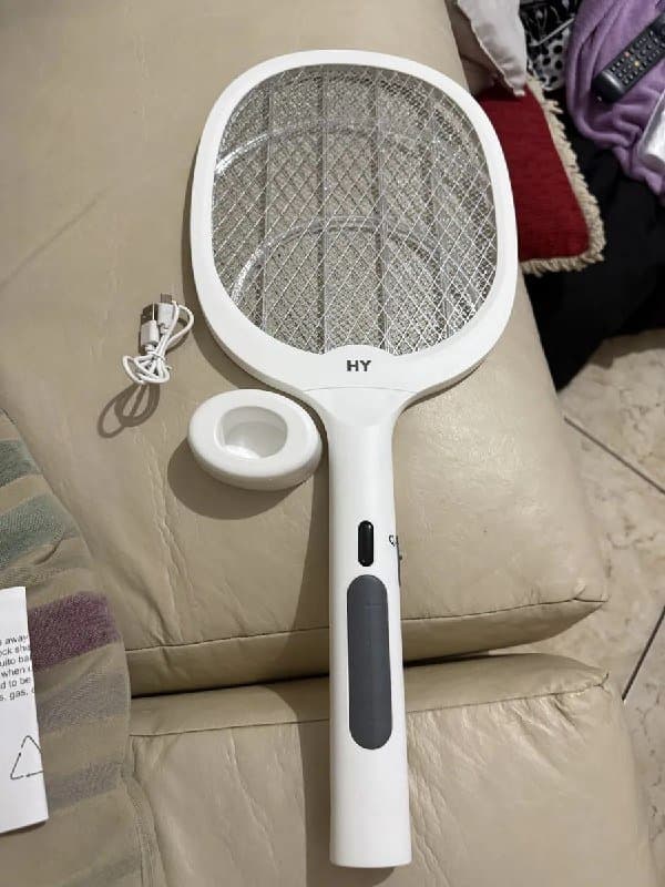 Raquete Elétrica UV Recarregável