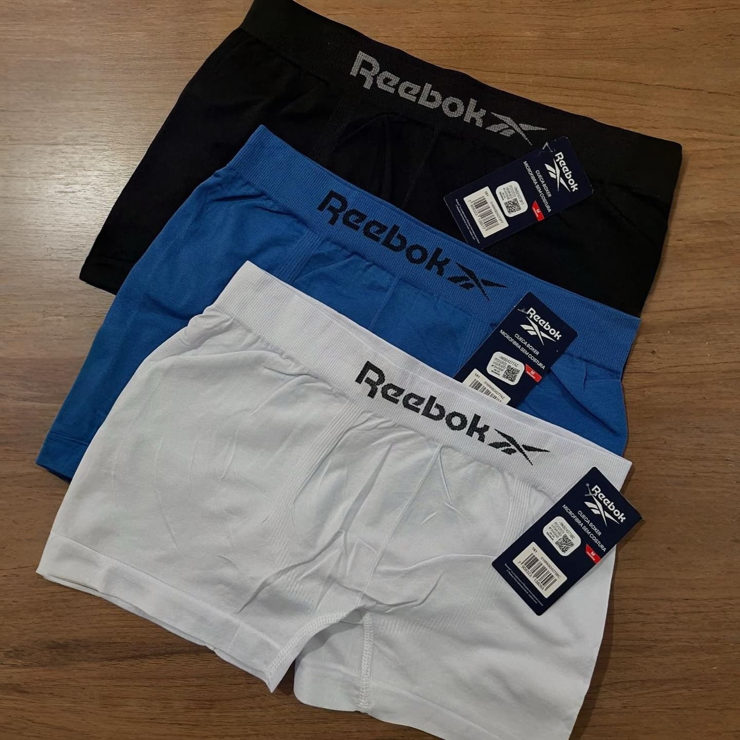 Reebok Cuecas Boxer Microfibra