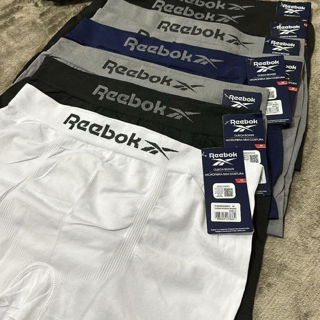 Reebok Kit 10 Cuecas Boxer