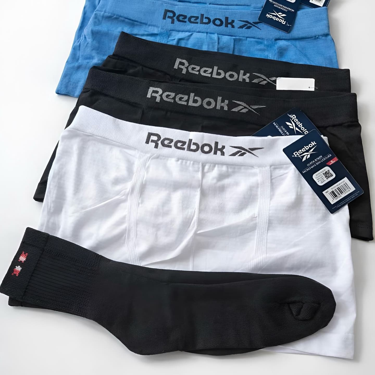 Reebok Kit 10 Cuecas Boxer