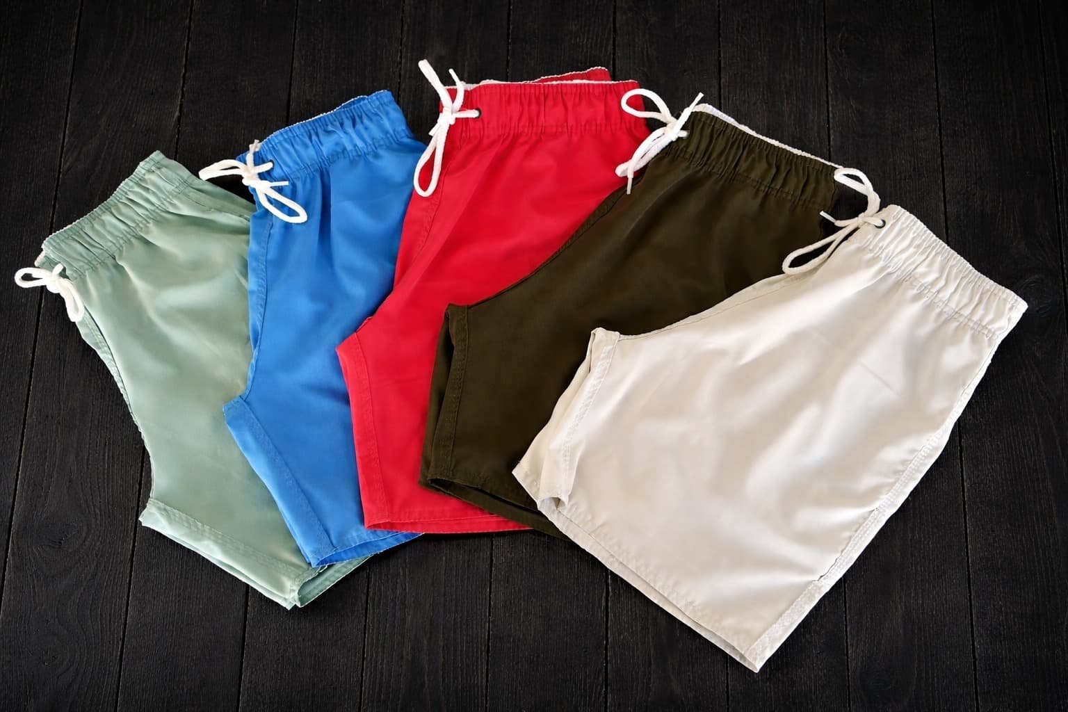 Shorts Tactel Kit 4 Peças