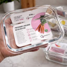 Star House Kit Potes Vidro 370ml