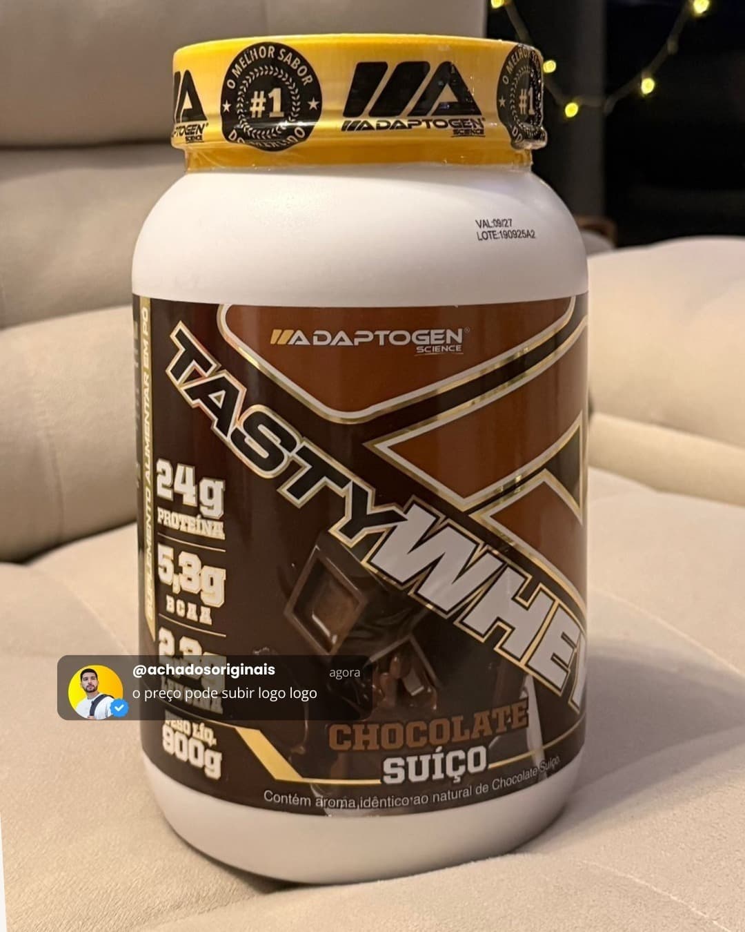 Tasty Whey 3w Gourmet 900g