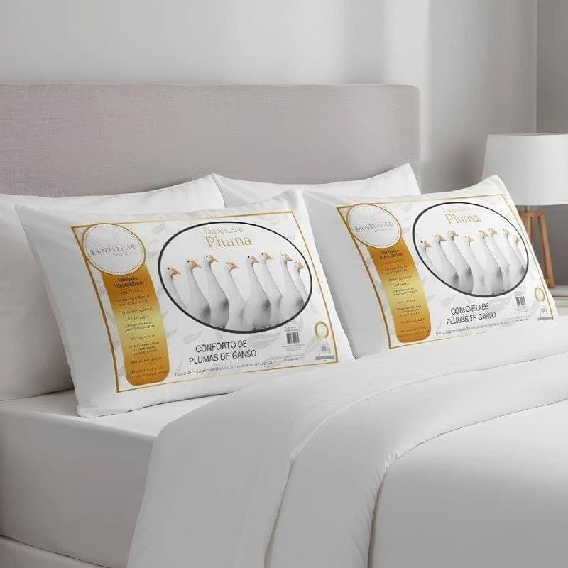 Travesseiro Plumas 70x50cm